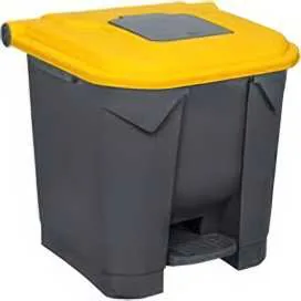 Çift Kapaklı Çöp Kovası 30 Litre - İç Kovalı